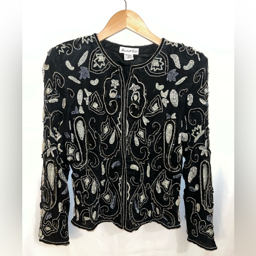 Petite Sophisticate beaded jacket